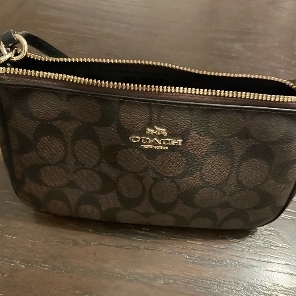 Coach brown tabby bag